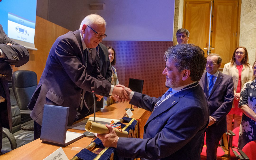 O Prof. Dr. D. José Antonio Redondo López, novo Académico Numerario da RAGC