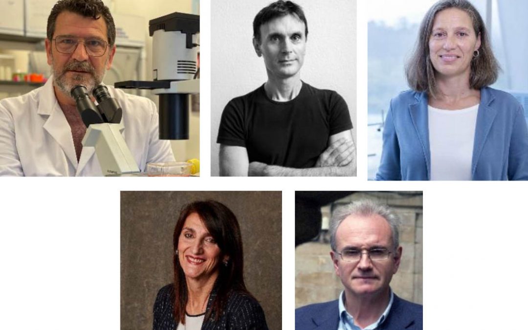 A RAGC recoñece a traxectoria de cinco científicas e científicos galegos coas Medallas de Investigación 2022