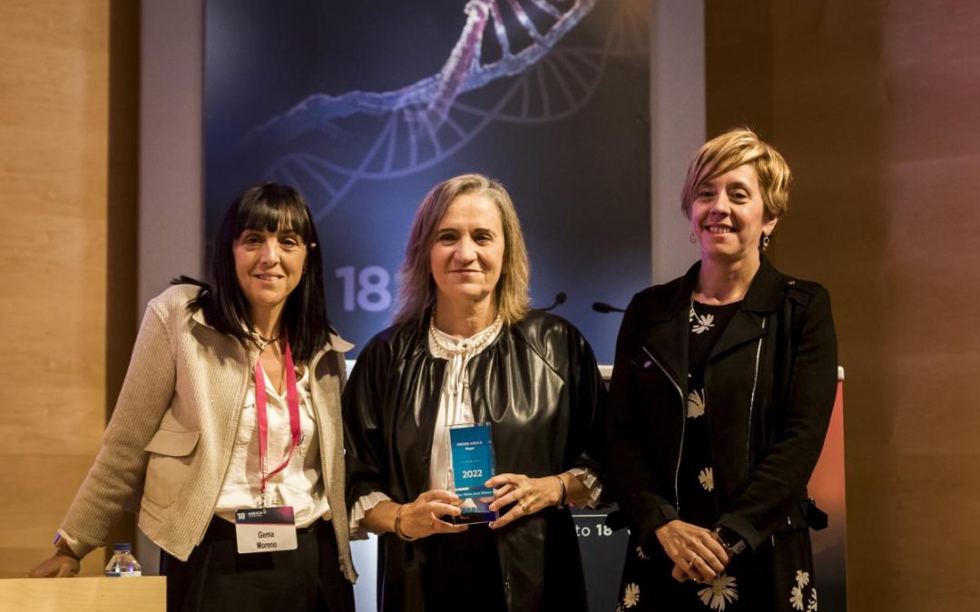 María José Alonso recibe o premio ASEICA-Mujer