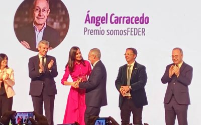 Ángel Carracedo recibe o recoñecemento da Federación Española de Enfermedades Raras